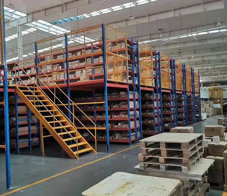warehouse multi-tier rack system for industrial storage